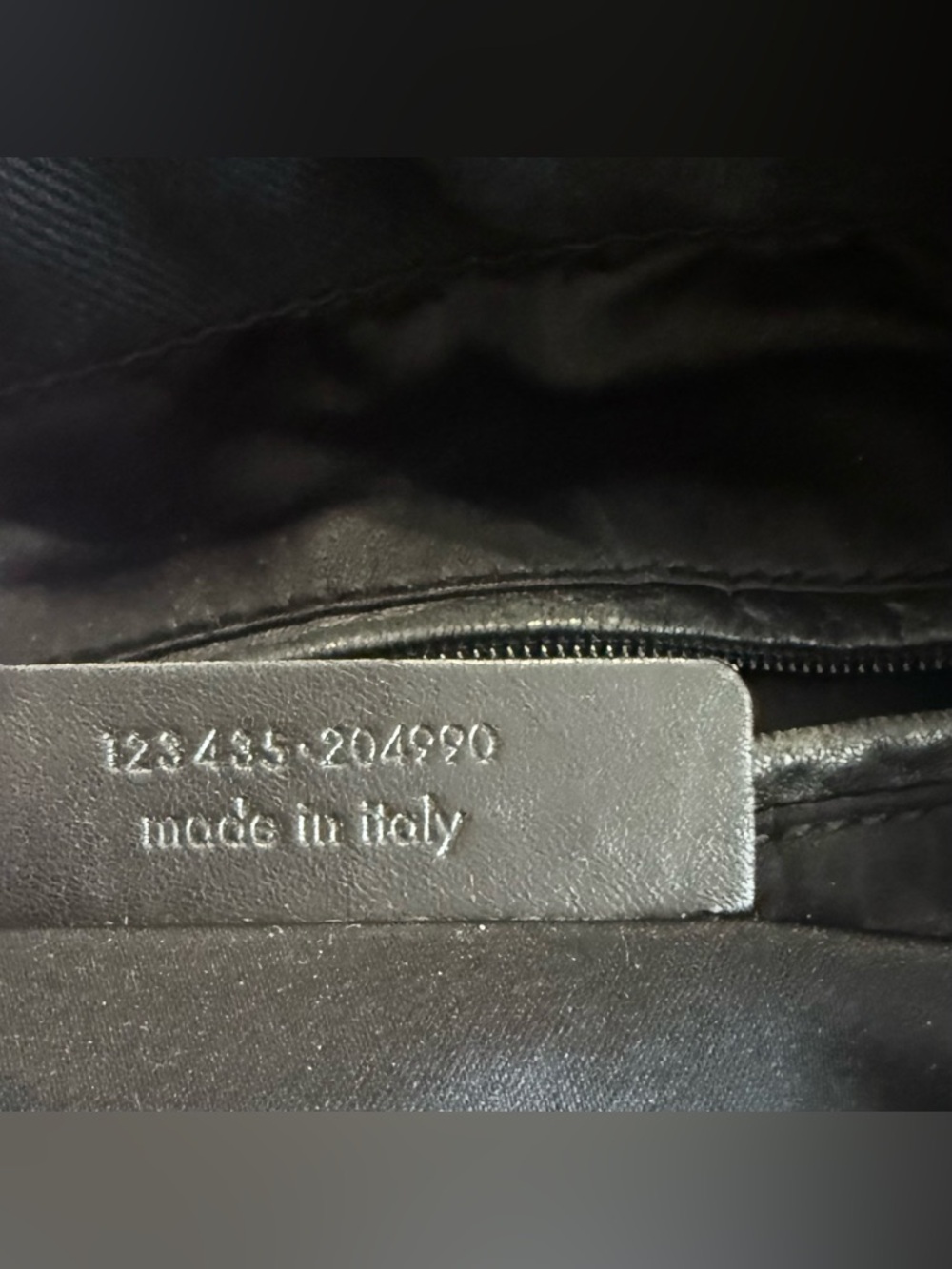 Yves Saint Laurent Rive Gauche Velvet Trimmed Denim Kahala Tote Bag - Picture 12 of 12